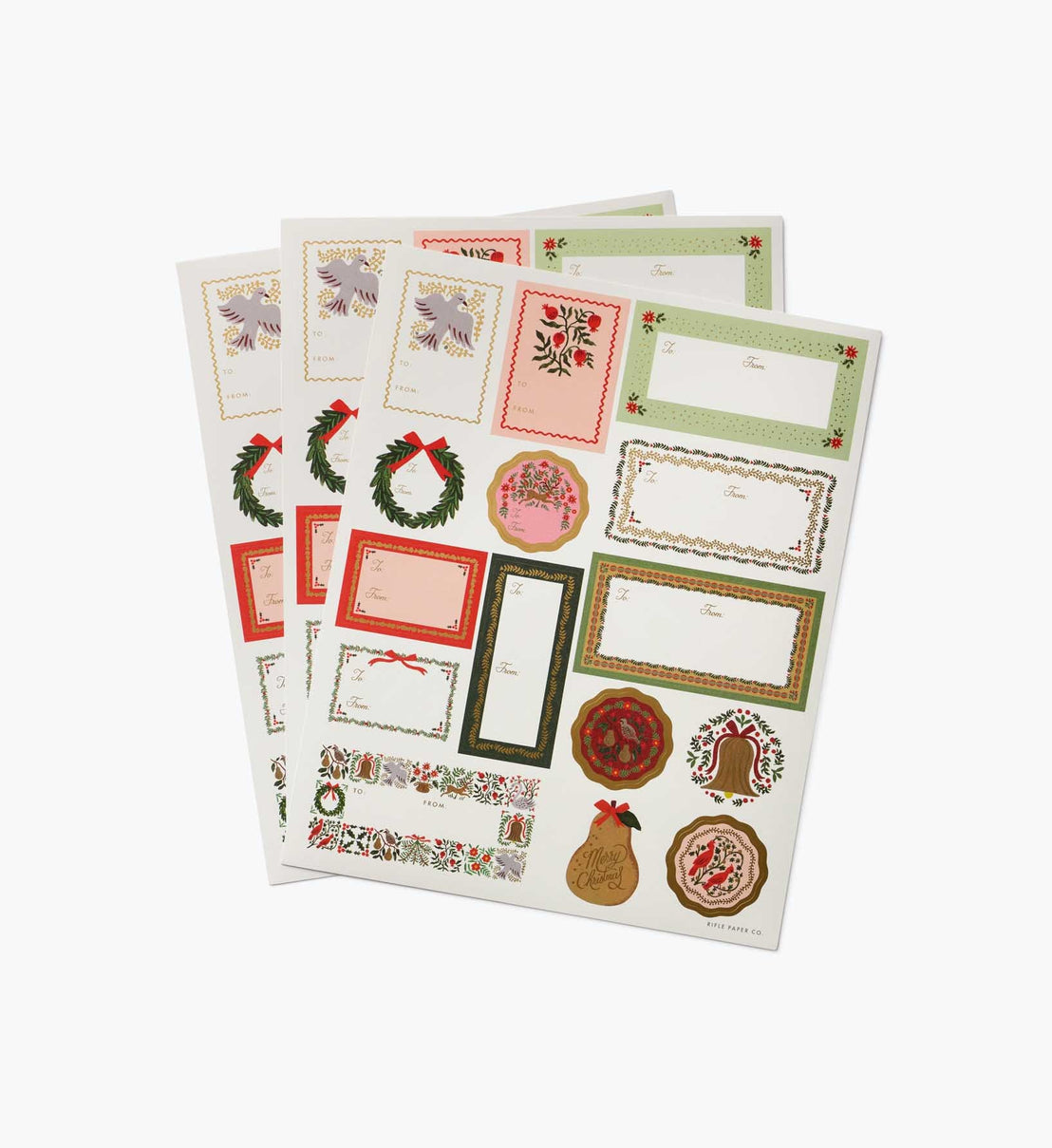 Christmastide Labels