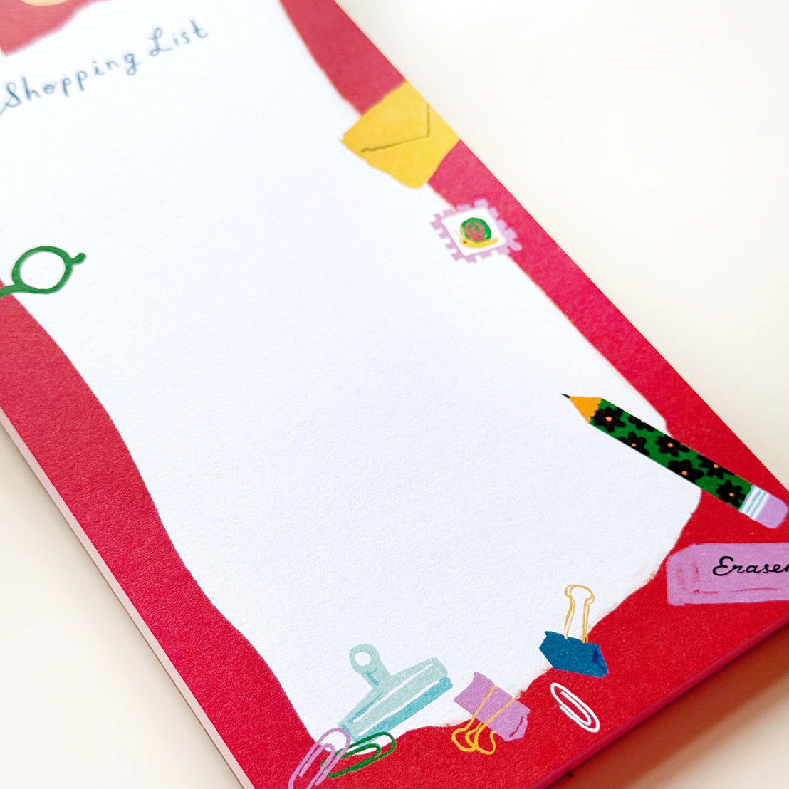 SSD 2026 Shopping Bag Notepad
