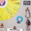 Snoopy's Book Club Sticker