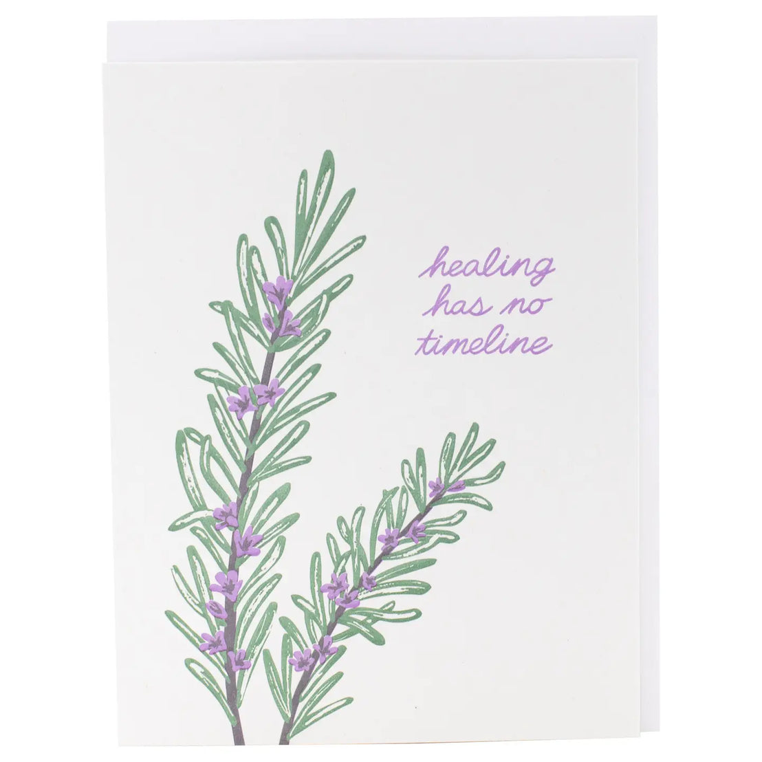 Sprig of Rosemary Support, Smudge Ink