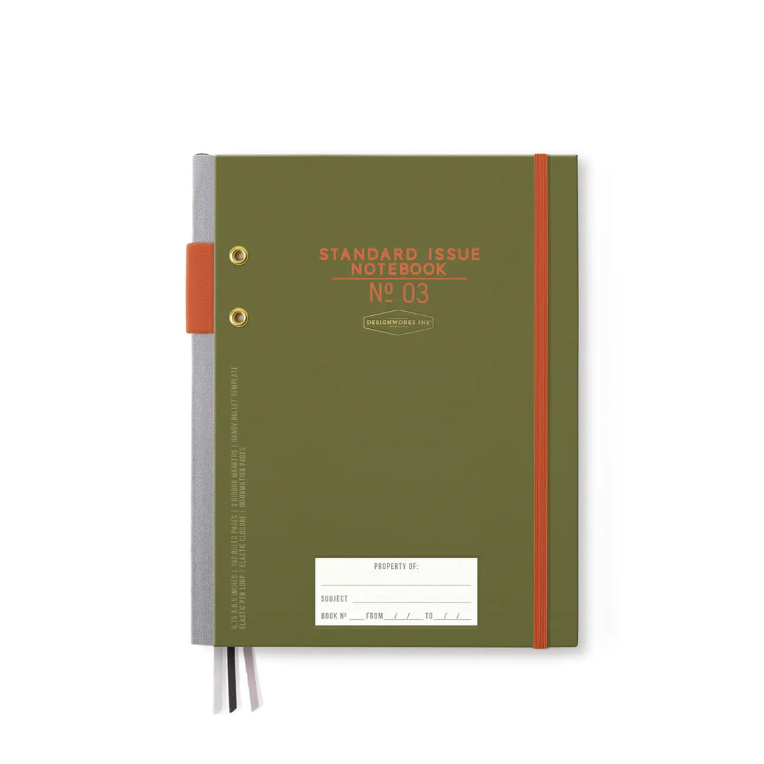 No. 3 Notebook Standard Issue, Designworks Ink