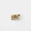 TRAVELER’S FACTORY Brass Bear Badge