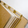 Brass Index Clips, Traveler's Company