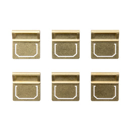 Brass Index Clips, Traveler's Company