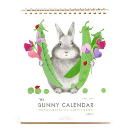2027 Farmer's Market Bunny Calendar