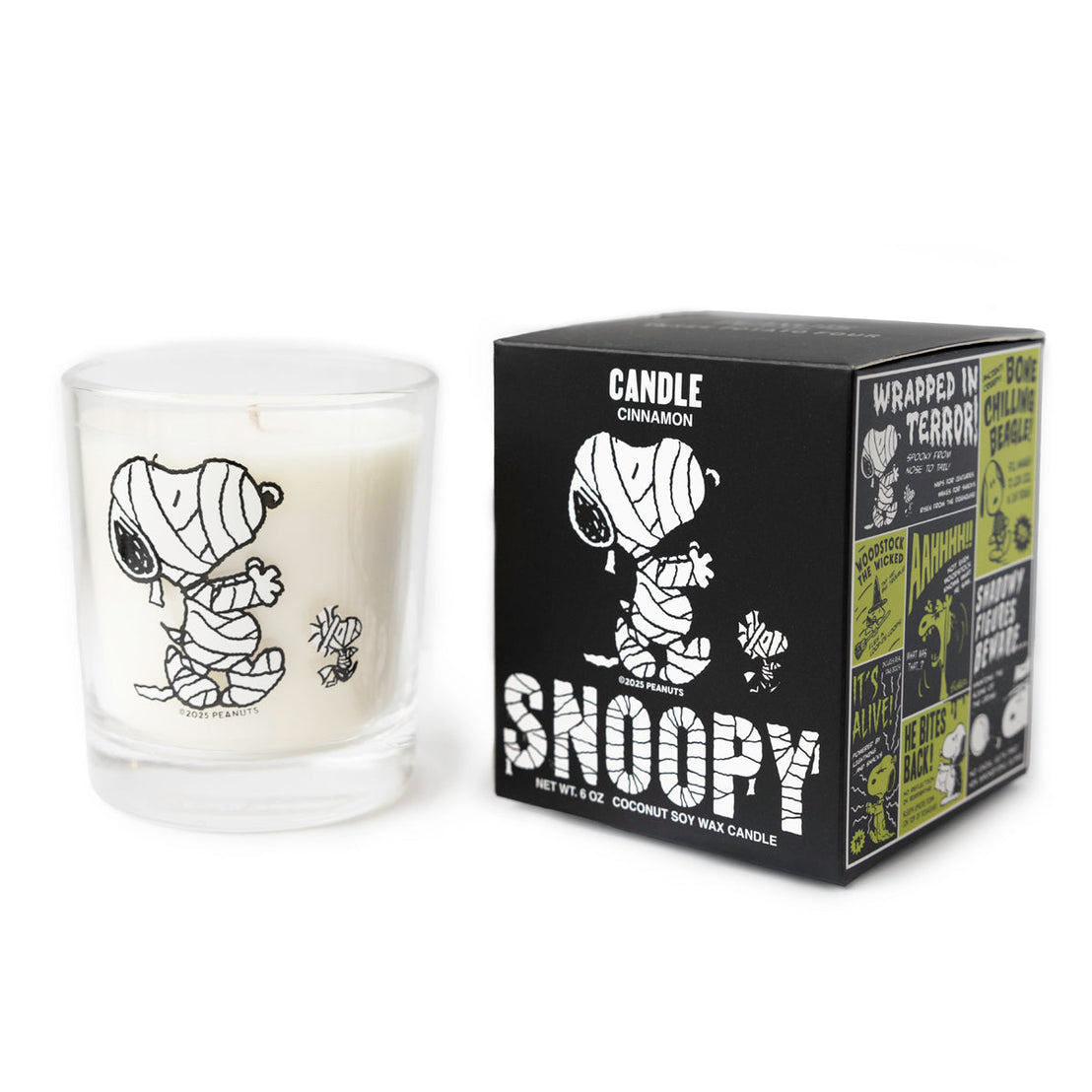 Snoopy Mummy Candle