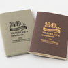 Traveler's Company 20th Anniversary Card Size Set | Black
