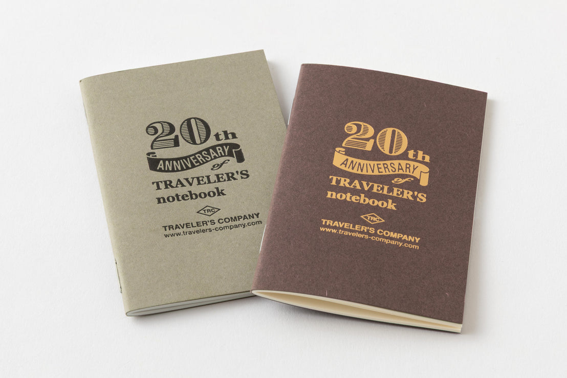 Traveler's Company 20th Anniversary Card Size Set | Black