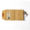TRAVELER’S FACTORY Beige Passport Canvas Zipper Case