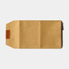TRAVELER’S FACTORY Beige Passport Canvas Zipper Case