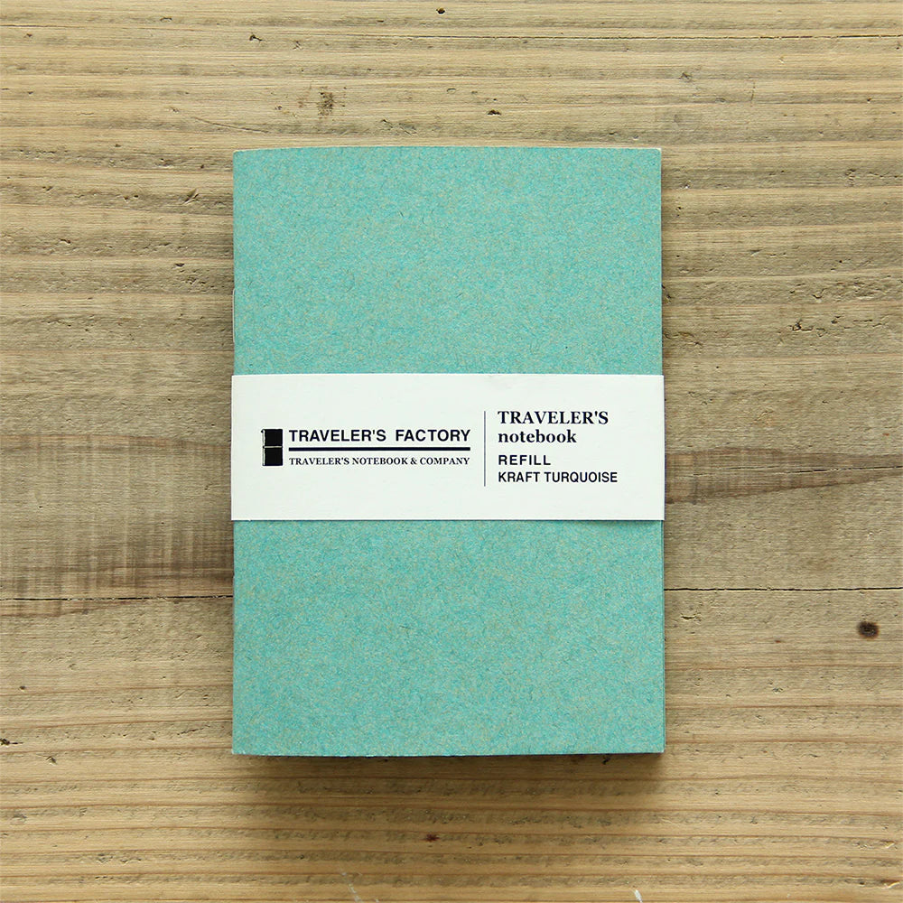 TRAVELER’S FACTORY Kraft Refill (Passport Size), Traveler's Company