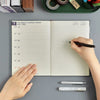 2027 Weekly A5 Planner Minute Manager | Navy