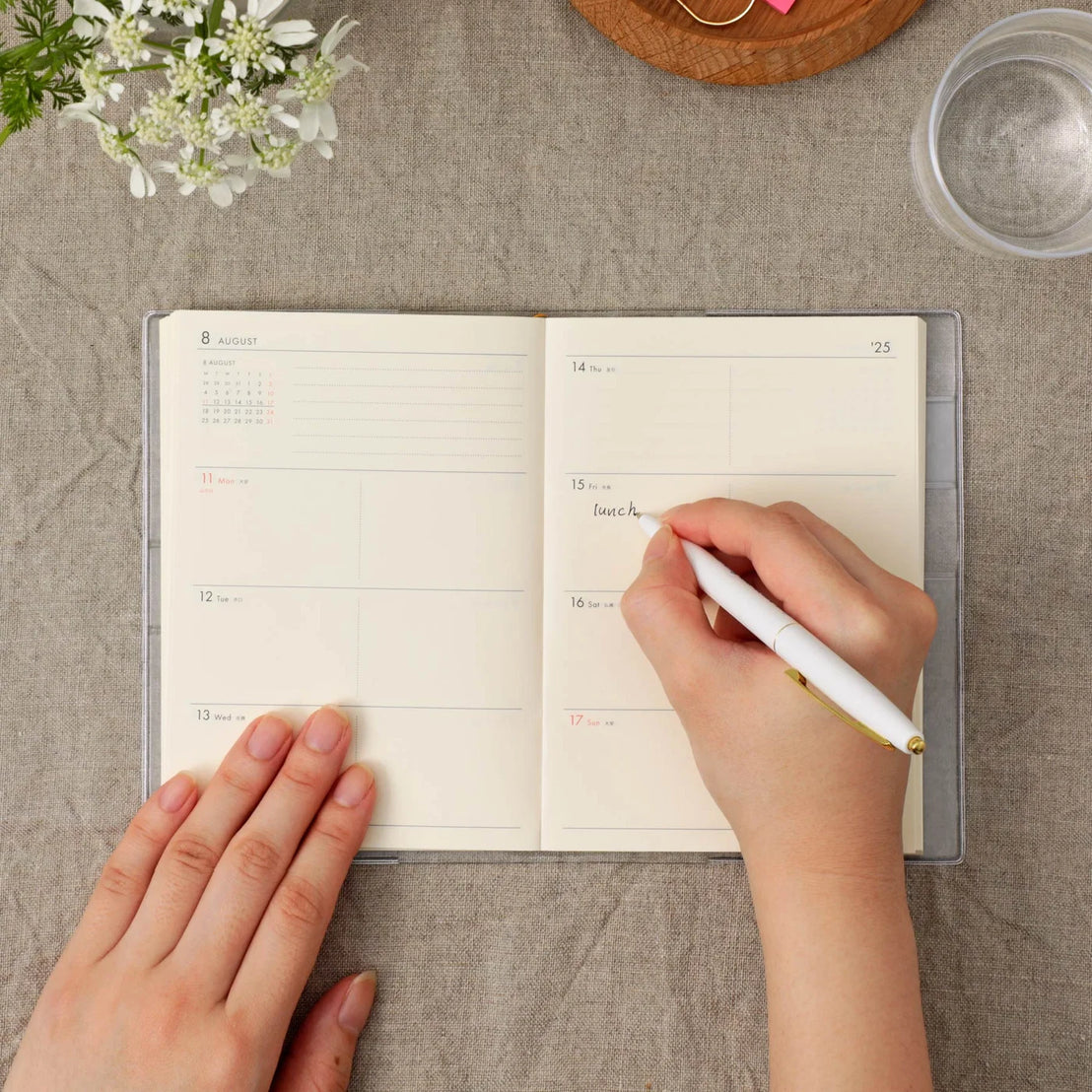 2027 Poche Weekly Planner | Lavender