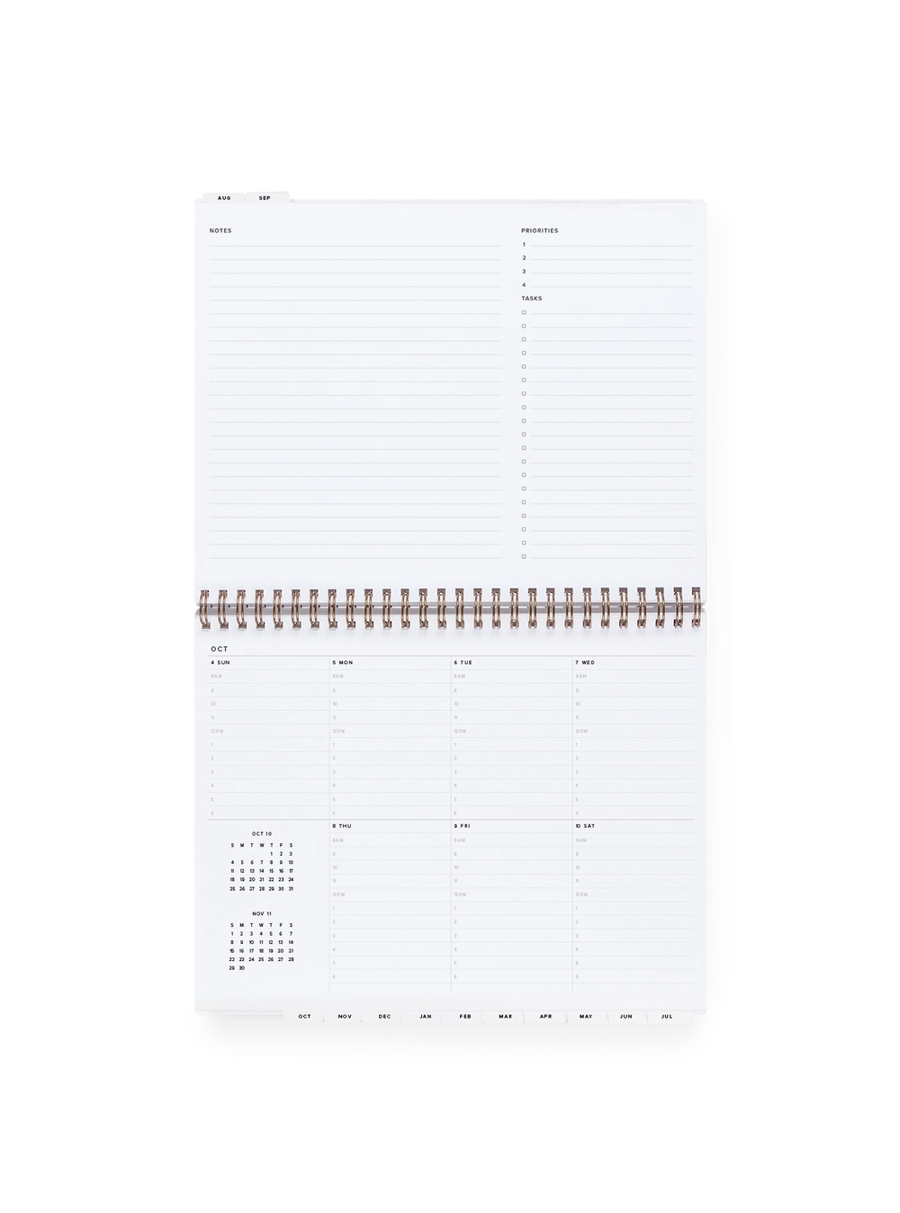 Appointed 2026/27 Weekly Task Planner