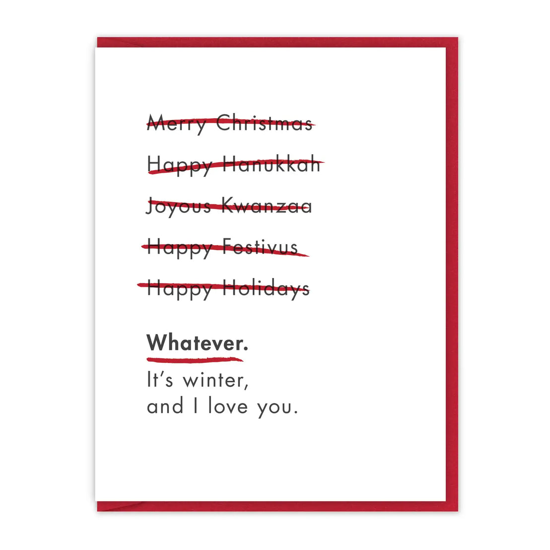 Whatever It's Winter, Spacepig Press