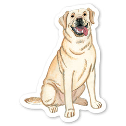 Yellow Lab Sticker