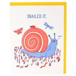 Yippee Snail Congratulations, Smudge Ink