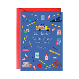 You Are All Aces! - Teacher Appreciation, Mr. Boddington