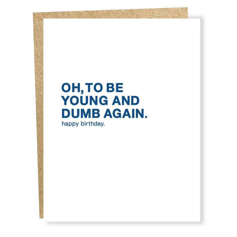 Young and Dumb, Sapling Press