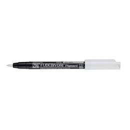 Zig Fudebiyori White Pigment Brush Pen