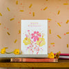 Flower Bunch Birthday, Homework Letterpress