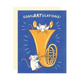 Horn CongRATulations, Wallflower Paper