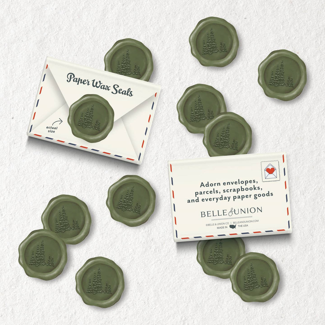 Evergreens Seal Stickers