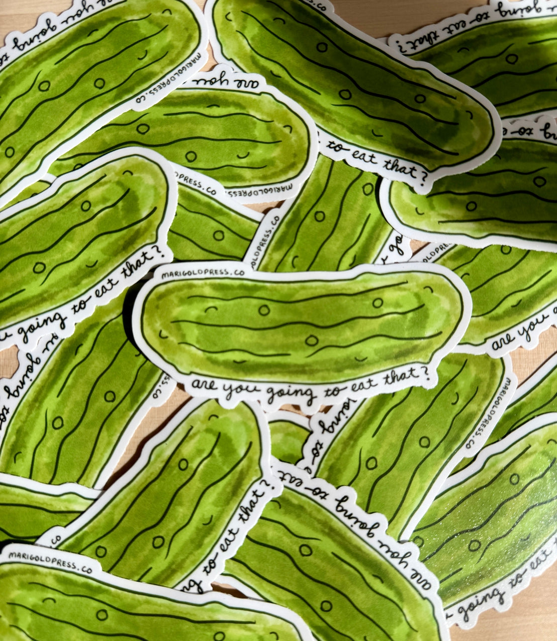 Pickle Sticker
