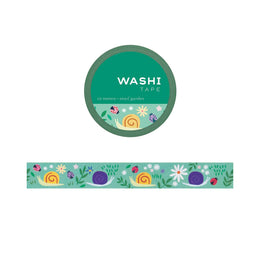 Snail Garden Washi Tape