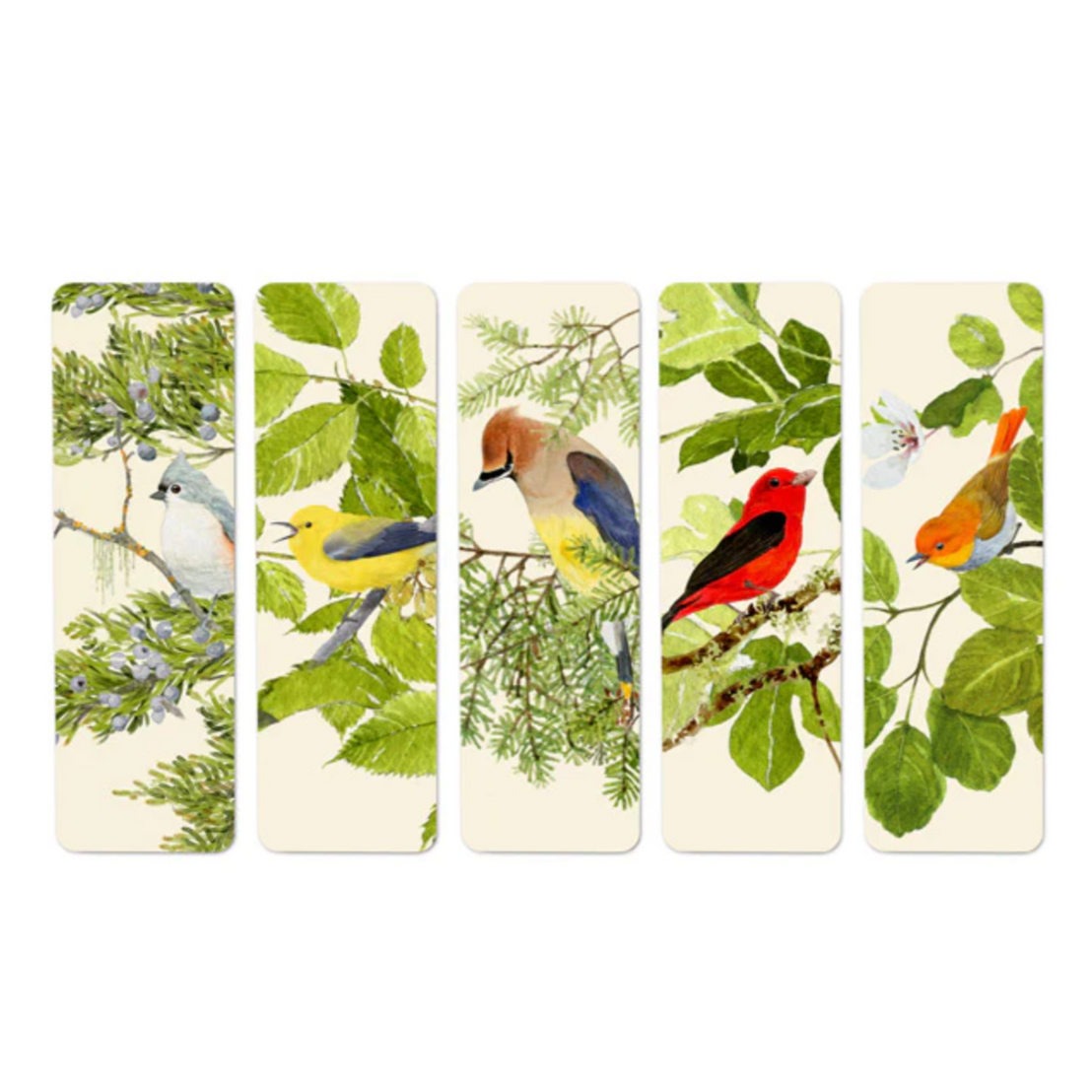 Birdsong Bookmark Set