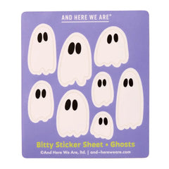 Ghosts Bitty Sticker Sheet