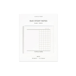 Duo Blank + Graph Sticky Notes