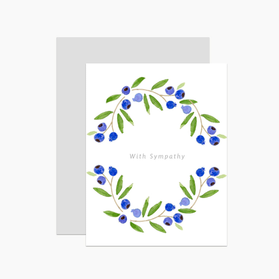 Sympathy Blueberry Wreath, Dear Hancock