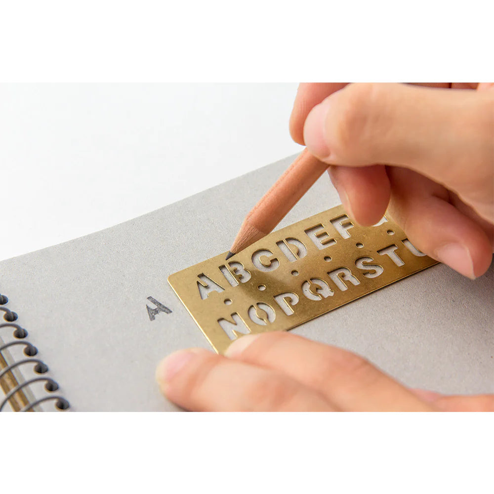 Brass Template Bookmark Alpha