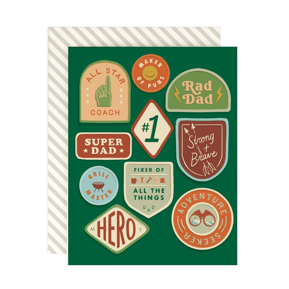Dad Merit Badges, Amy Heitman