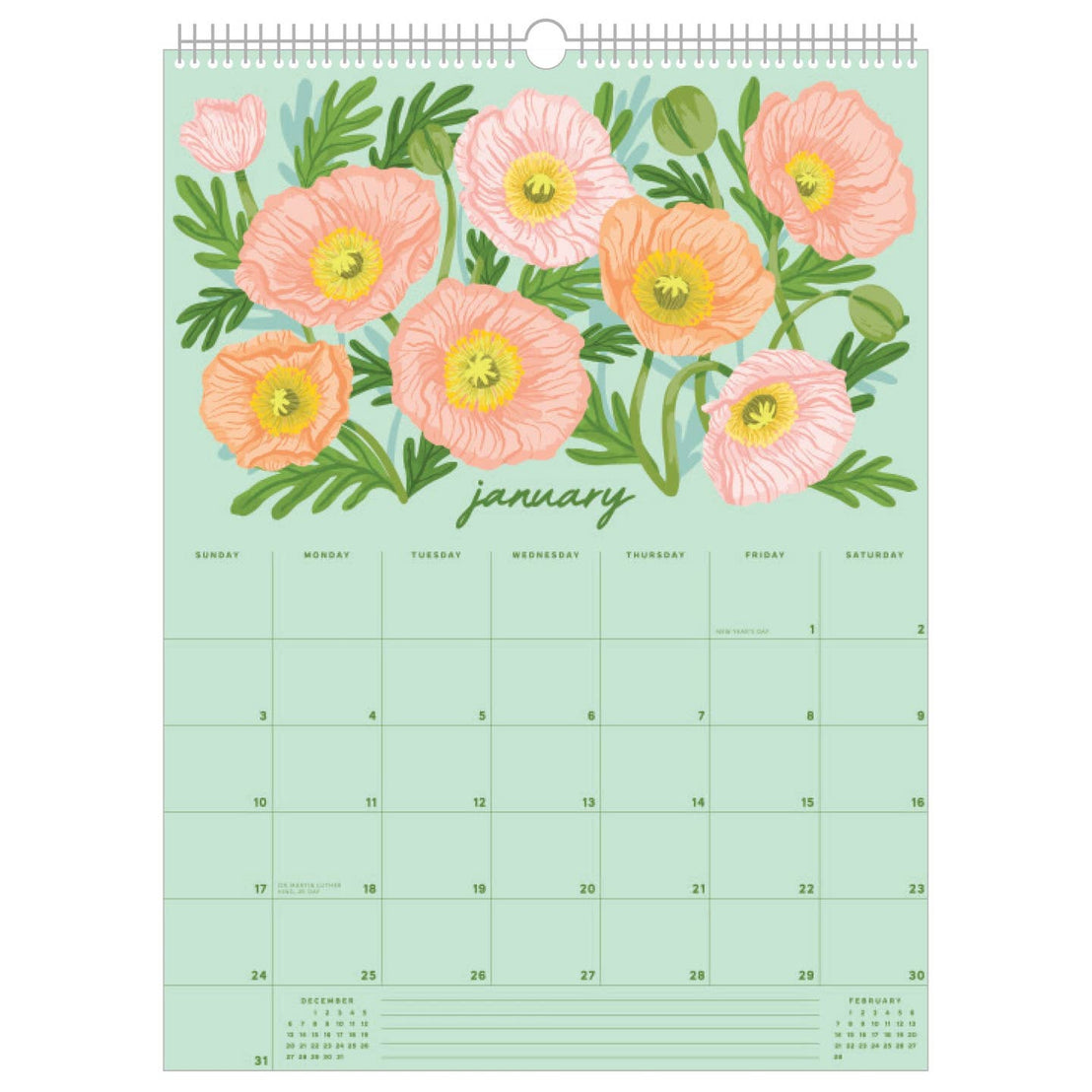 2027 Walk in the Garden Wall Calender