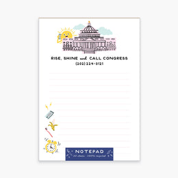 Call Congress Notepad