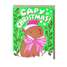 Cute Capybara Christmas, Hello! Lucky