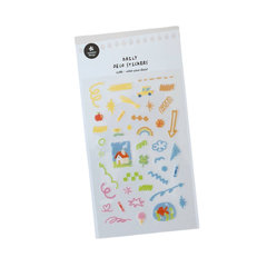 Color Your Days! Sticker Sheet