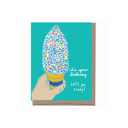 Birthday Sprinkle Cone, La Familia Green