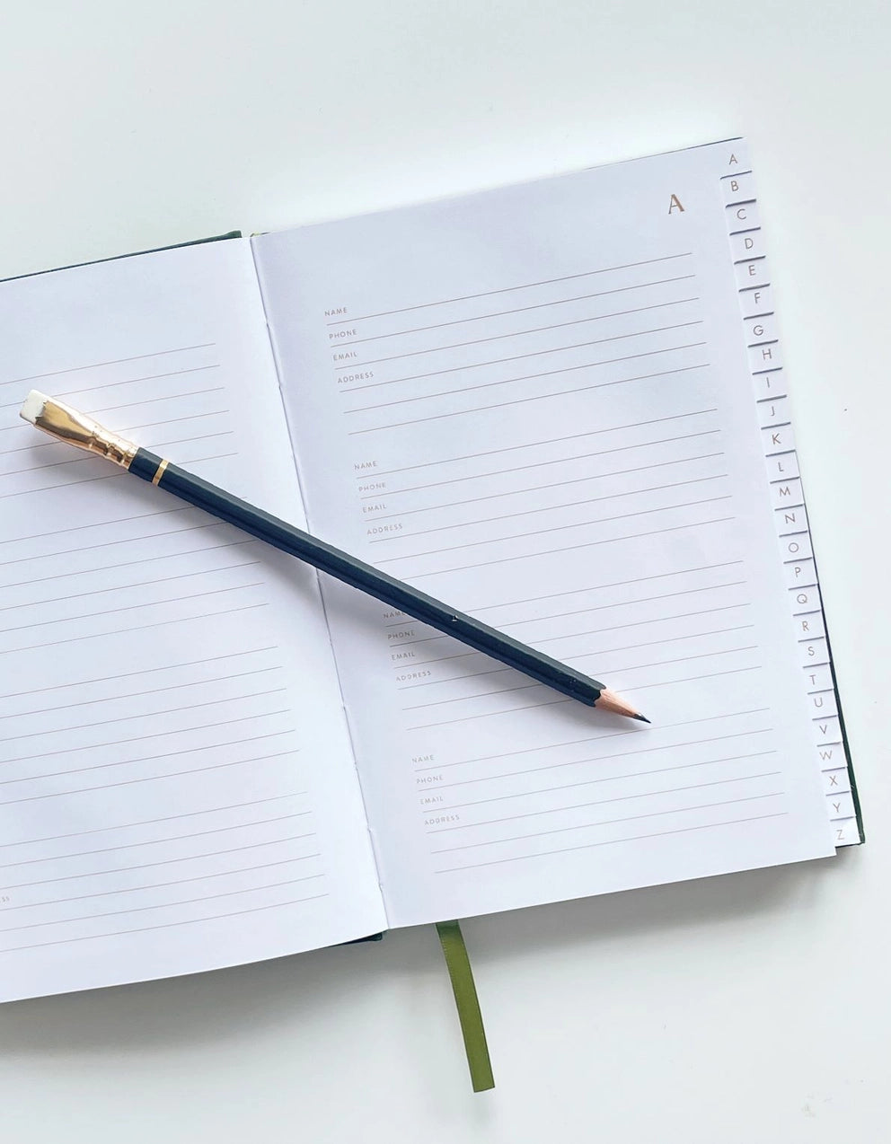 Green Crane Address Book