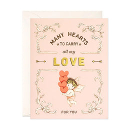 Cupid Many Hearts, JooJoo Paper