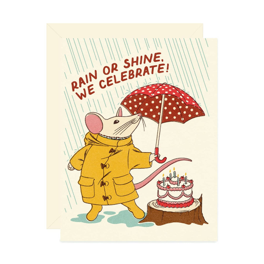 Rain or Shine Birthday, Wallflower Paper