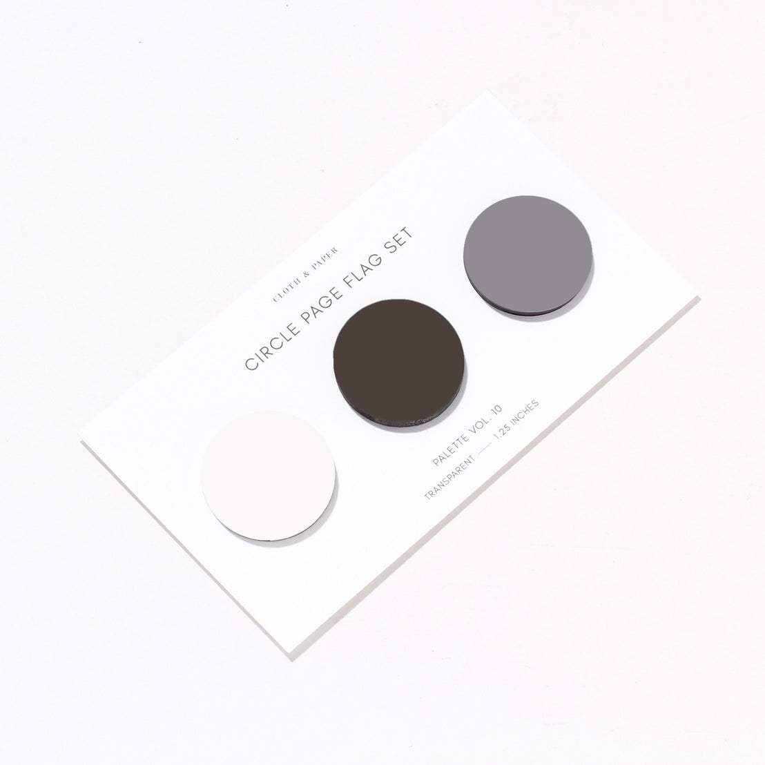 Circle Page Flag Trio