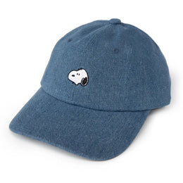 Denim Snoopy Dad Hat