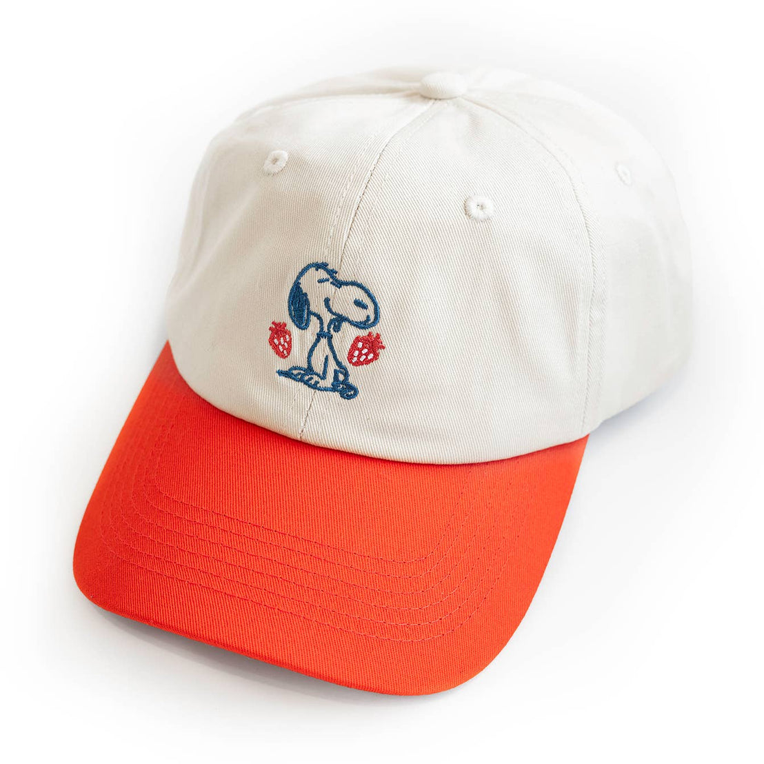 Snoopy Strawberry Dad Hat