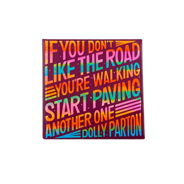 Dolly Parton Road Magnet