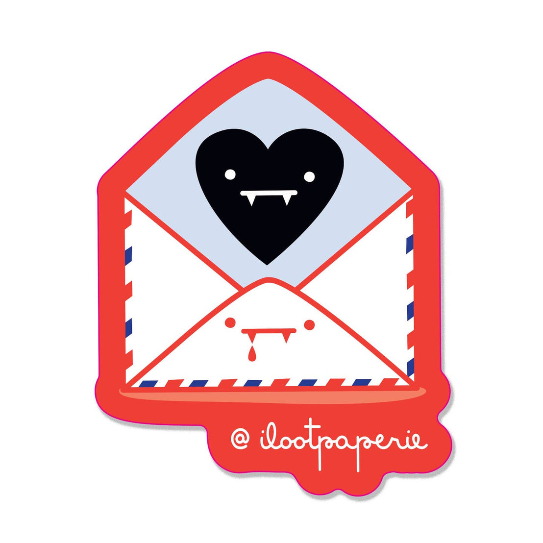 Vampire Happy Mail Sticker