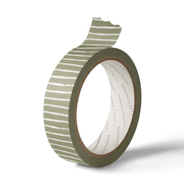 Green Stripes Washi Tape