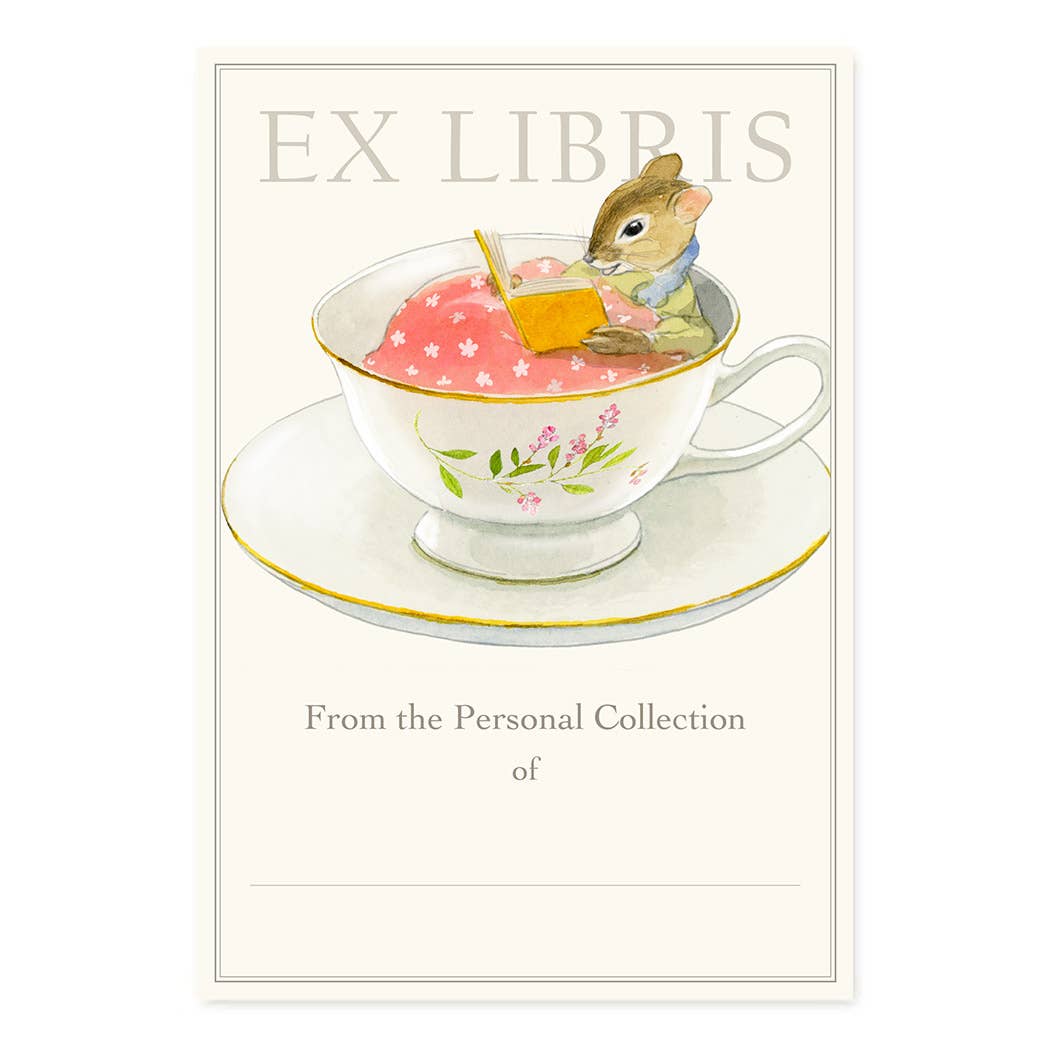 Cozy Reading Bookplates